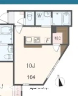 アザーレ・プラネ生田の丘【1階】の間取り