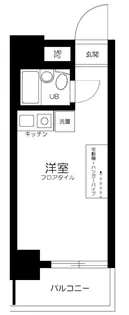 神奈川県川崎市中原区新丸子町【マンション】の間取り