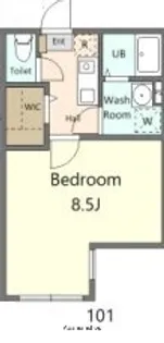 ココライフ鶴ヶ峰【1階】の間取り