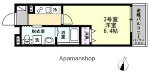 T&Fレジデンス妙蓮寺【3階】の間取り