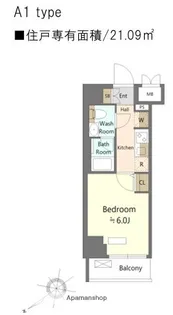 SHOKEN RESIDENCE 横浜鶴見V【2階】の間取り