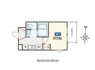 MST相武台前【2階】の間取り