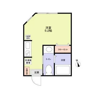 (仮称)SCRUBLAGOON栗谷3丁目アパート【1階】の間取り