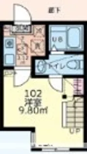 仮)シティハイツ三田【1階】の間取り