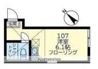 HAWK FIVE【2階】の間取り