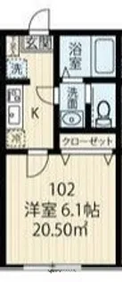 ラフィーネ上大岡ⅡA棟【1階】の間取り