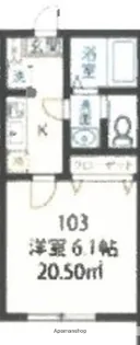 仮)上大岡A棟【1階】の間取り