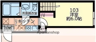 ジェイルーク【1階】の間取り