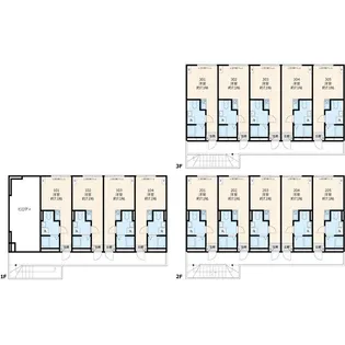 グランヴィラージュ相模原【3階】の間取り
