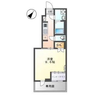 Y’S・LIEN【1階】の間取り