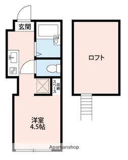 プライムテラスこどもの国【1階】の間取り