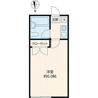 第5メゾンなかざわ【102号室】の間取り