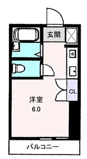 ソリッドリファイン平沼橋【2階】の間取り