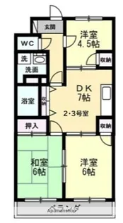 AIR・DE・東戸塚【1階】の間取り