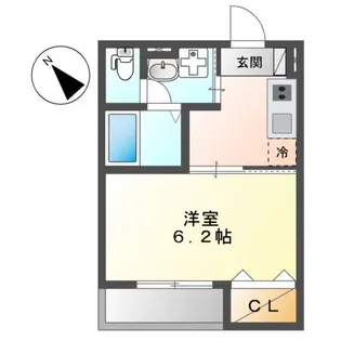 A.C.GRANDAGE【3階】の間取り