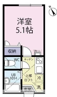 LINEA矢向【1階】の間取り