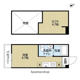 PRIMO【1階】の間取り