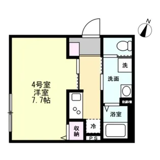 フォレストテラス鶴間【1階】の間取り