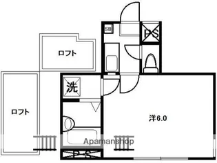 パークグランデ富士見【1階】の間取り