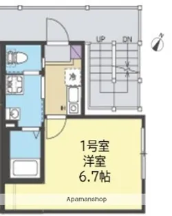 ALMO新杉田【2階】の間取り