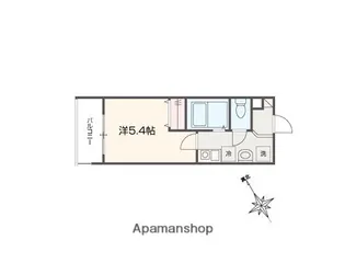 MELLAS海の公園駅【2階】の間取り