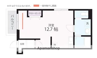 QUIET CRAB HOUSE MIX弘明寺Ⅱ【2階】の間取り