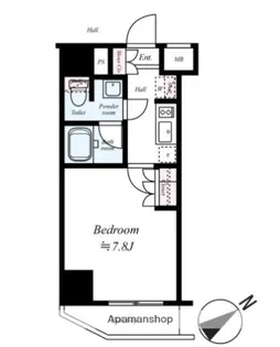 ARCOBALENO KAWASAKI【4階】の間取り