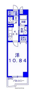 アイリス【3階】の間取り