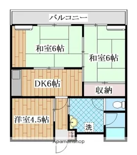 リリアスたまプラーザ【1階】の間取り
