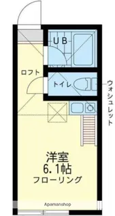 ユナイト衣笠 パトリシアの瞳【1階】の間取り
