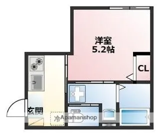 リアル綱島パークテラスB棟【3階】の間取り