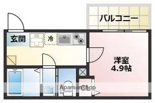 リアル綱島パークテラスB棟【1階】の間取り