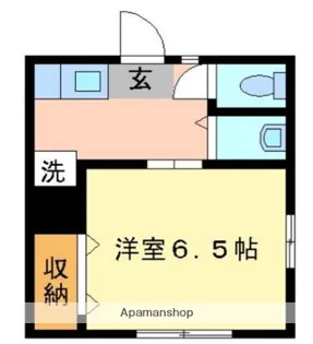 メゾン木曽【1階】の間取り