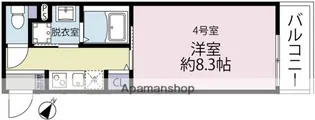 ルミア南林間【1階】の間取り