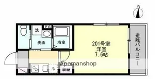 FLORACION中山【2階】の間取り