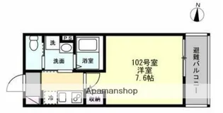 FLORACION中山【1階】の間取り