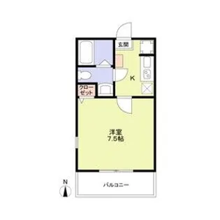 Α(アルファ) PARKS HILLS【3階】の間取り