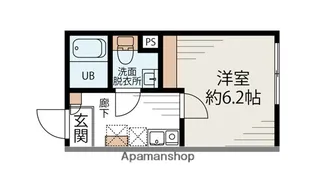 メゾン・ド・ロゼ川崎【1階】の間取り