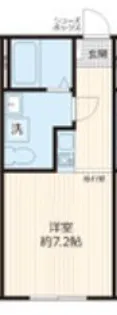 シャルマンパルヤベ【2階】の間取り