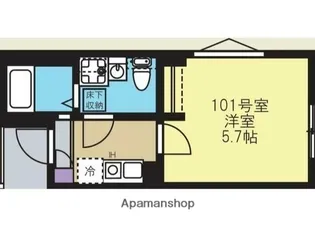 FLBレジデンス金沢文庫【1階】の間取り