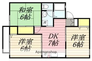 湘南サンライズガーデンⅡ【2階】の間取り
