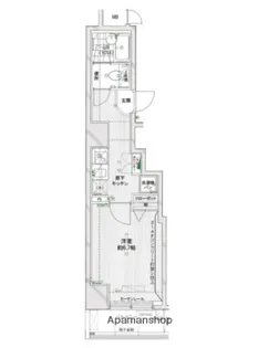 スパシエ横浜吉野町ステーションプラザ【10階】の間取り