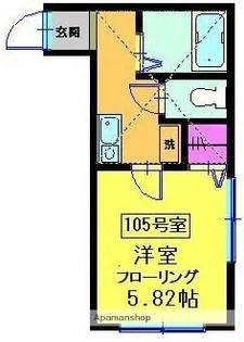 リヴィエール京町【1階】の間取り