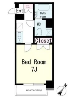 プラスパ鶴見【6階】の間取り