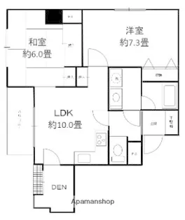 HARU菊名Ⅰ・Ⅱ【5階】の間取り
