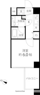 マーレ横浜白金【3階】の間取り