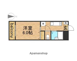 ウィンピア21【2階】の間取り