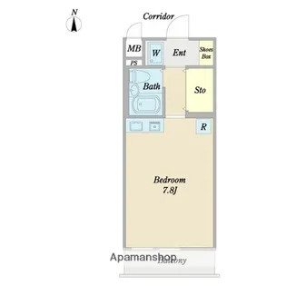 ダイヤハイツ高島台【3階】の間取り