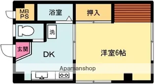 STメゾン戸手【2階】の間取り