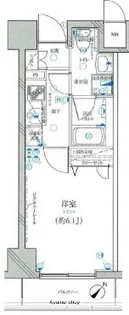 グリフィン横浜・グランビスタ【6階】の間取り